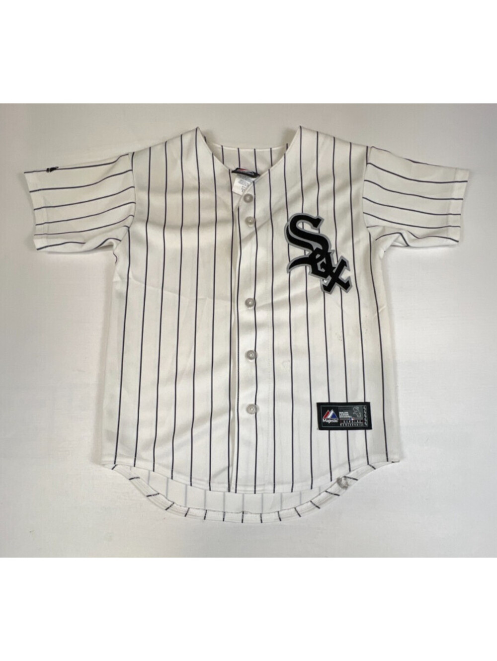 Majestic Vintage Youth S Chicago White Sox Pinstripe Baseball Jersey Made In USA